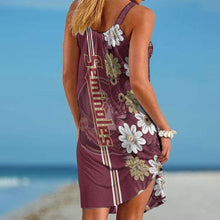 Load image into Gallery viewer, Florida State Seminoles Flowers 3D Limited Edition Summer Collection Beach Dress NEW082885
