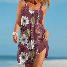 Load image into Gallery viewer, Florida State Seminoles Flowers 3D Limited Edition Summer Collection Beach Dress NEW082885
