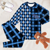 Tennessee Titans Plaid Pattern Limited Edition Kid &amp; Adult Sizes Pajamas Set NEW087615