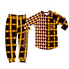Washington Commanders Plaid Pattern Limited Edition Kid &amp; Adult Sizes Pajamas Set NEW087622