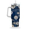 Indianapolis Colts Flowers Pattern Limited Edition 40oz Tumbler Transparent Lid NEW089203