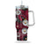 Arizona Cardinals Flowers Pattern Limited Edition 40oz Tumbler Transparent Lid NEW089226