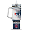 New England Patriots Amazing Design Limited Edition 40oz Tumbler Transparent Lid NEW089905
