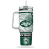 New York Jets Amazing Design Limited Edition 40oz Tumbler Transparent Lid NEW089911