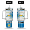 Los Angeles Chargers Amazing Design Limited Edition 40oz Tumbler Transparent Lid NEW089917