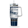 Seattle Seahawks Amazing Design Limited Edition 40oz Tumbler Transparent Lid NEW089930
