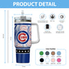 Chicago Cubs Amazing Design Limited Edition 40oz Tumbler Transparent Lid NEW089937