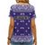 Baltimore Ravens Bandana Limited Edition Summer Collection Women V Neck T-Shirt NEW092009