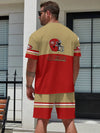 San Francisco 49ers Limited Edition Summer Collection T-shirt And Shorts Set