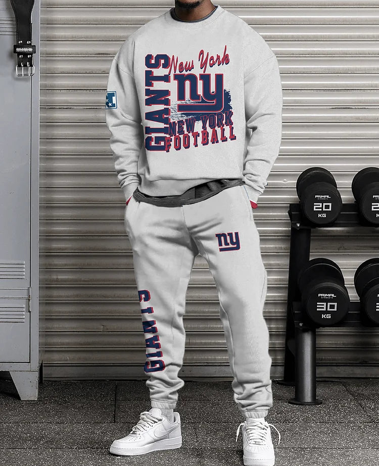 New York Giants 3D Limited Edition Sweatshirt And Joggers Unisex Sizes