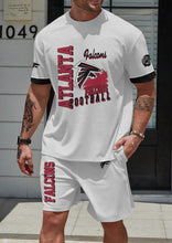 Load image into Gallery viewer, Atlanta Falcons Limited Edition Summer Collection T-shirt And Shorts Set
