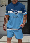 Tennessee Titans Limited Edition Summer Collection T-shirt And Shorts Set