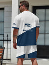 Seattle Seahawks Limited Edition Summer Collection T-shirt And Shorts Set