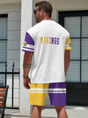 Minnesota Vikings Limited Edition Summer Collection T-shirt And Shorts Set