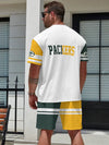 Green Bay Packers Limited Edition Summer Collection T-shirt And Shorts Set