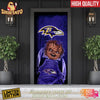 Baltimore Ravens Horror Character Halloween Season Door Cover