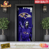 Baltimore Ravens Horror Character Halloween Season Door Cover