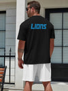 Detroit Lions Limited Edition Summer Collection T-shirt And Shorts Set