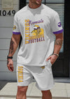 Minnesota Vikings Limited Edition Summer Collection T-shirt And Shorts Set