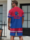 Buffalo Bills Limited Edition Summer Collection T-shirt And Shorts Set