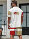 San Francisco 49ers Limited Edition Summer Collection T-shirt And Shorts Set