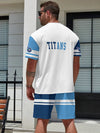 Tennessee Titans Limited Edition Summer Collection T-shirt And Shorts Set