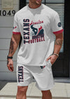 Houston Texans Limited Edition Summer Collection T-shirt And Shorts Set