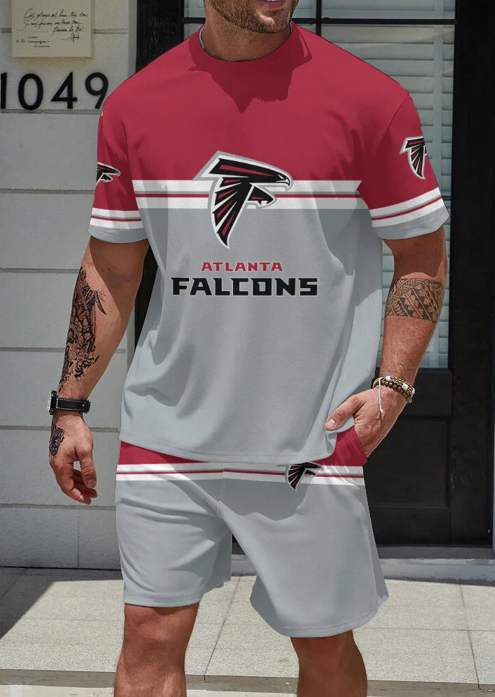 Atlanta Falcons Limited Edition Summer Collection T-shirt And Shorts Set