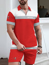 Tampa Bay Buccaneers Limited Edition ZIP Polo Shirt And Shorts Two-Piece Suits