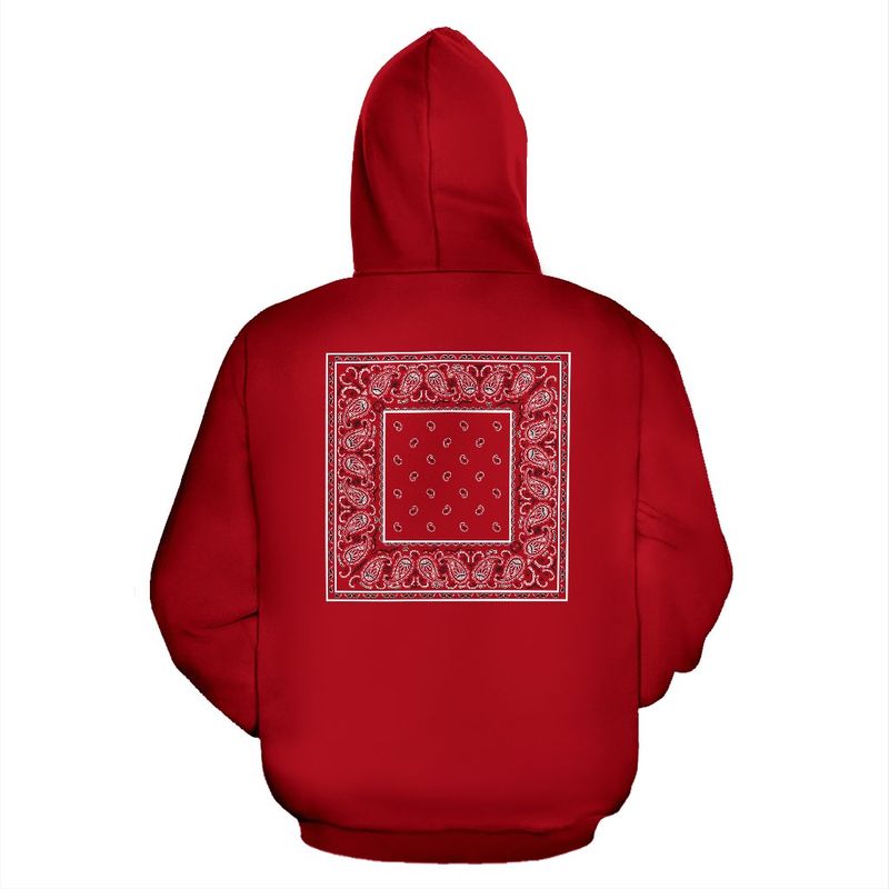 Bandana Limited Edition All Over Print Hoodie Size S-5XL