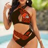 Cleveland Browns Limited Edition Summer Collection Women Crisscross Swimsuit