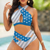 Detroit Lions Limited Edition Summer Collection Women Crisscross Swimsuit