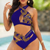 Minnesota Vikings Limited Edition Summer Collection Women Crisscross Swimsuit