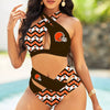 Cleveland Browns Limited Edition Summer Collection Women Crisscross Swimsuit