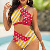 Kansas City Chiefs Limited Edition Summer Collection Women Crisscross Swimsuit