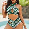 New York Jets Limited Edition Summer Collection Women Crisscross Swimsuit